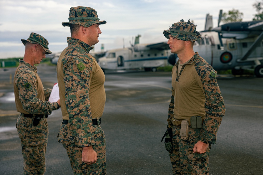 MRF-D 24.3 spotlight: Staff Sgt. Luke gets promoted to SNCO in PNG