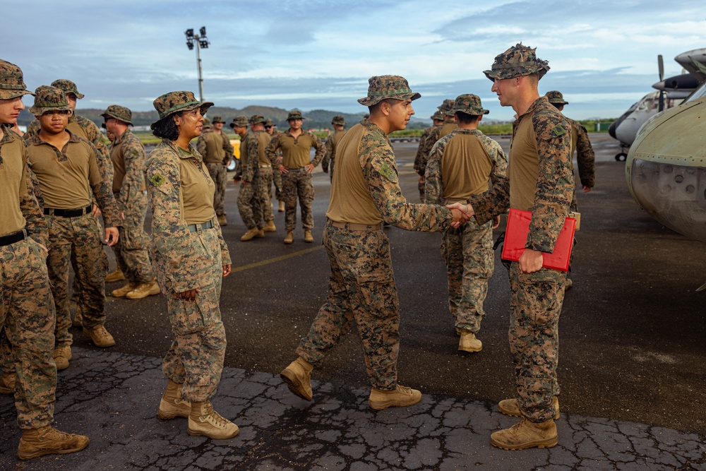 MRF-D 24.3 spotlight: Staff Sgt. Luke gets promoted to SNCO in PNG