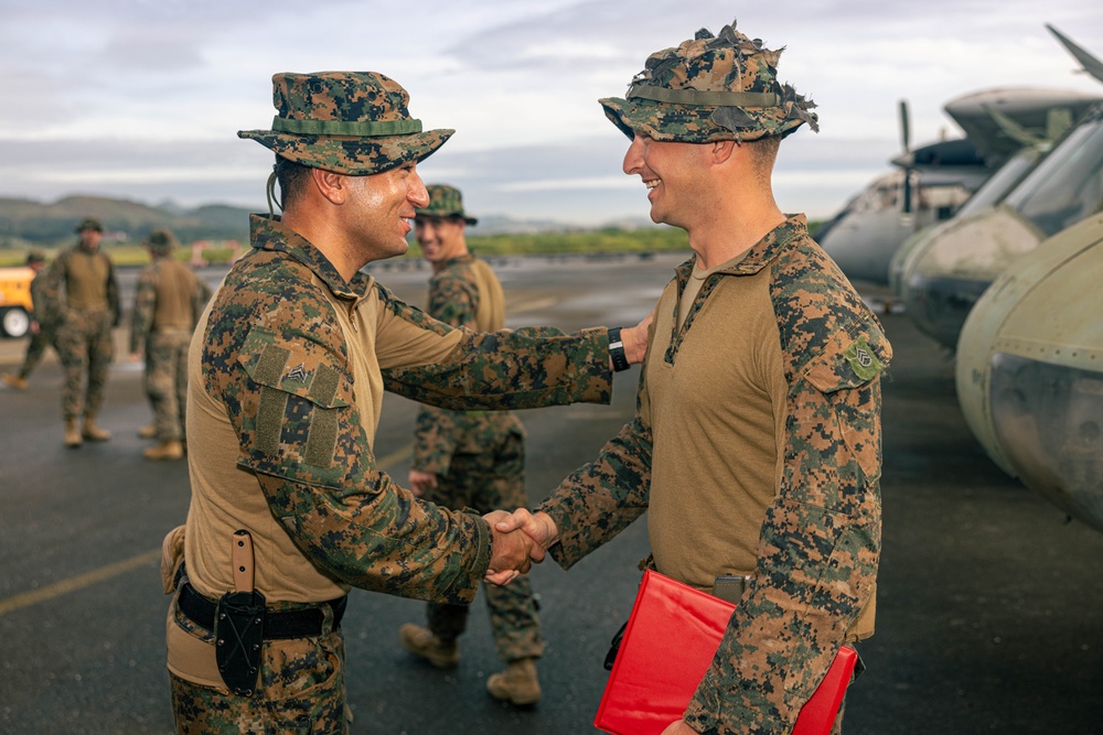 MRF-D 24.3 spotlight: Staff Sgt. Luke gets promoted to SNCO in PNG