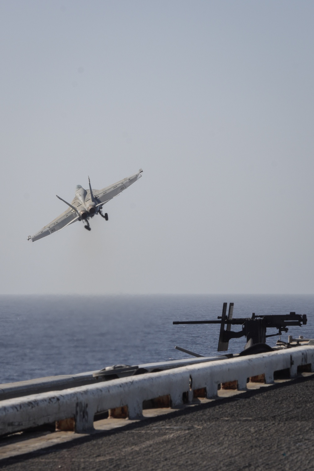 USS Dwight D. Eisenhower Conducts Flight Operations in the Red Sea