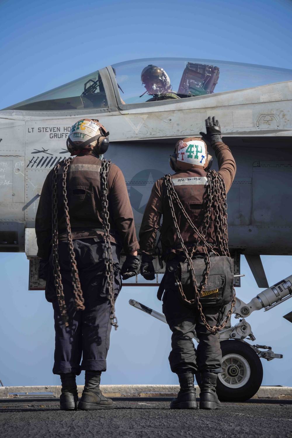 USS Dwight D. Eisenhower Conducts Flight Operations in the Red Sea