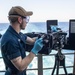A Gunner's Mate Conducts Routine Operations in the Red Sea