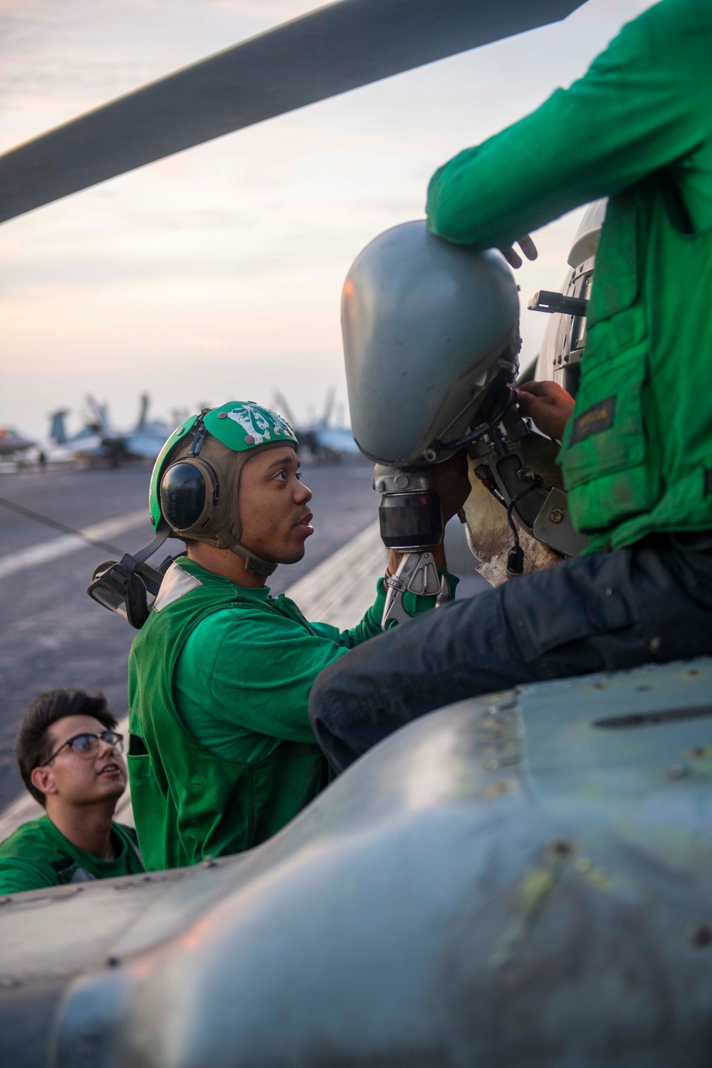 USS Dwight D. Eisenhower Conducts Routine Operations in the Red Sea