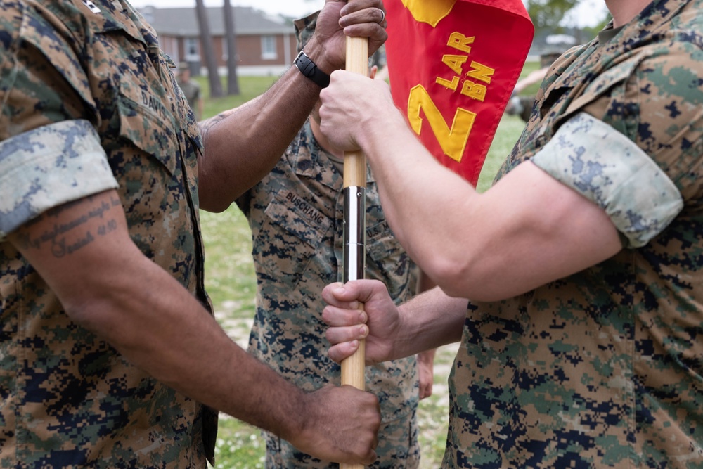 2d LAR Change of Command