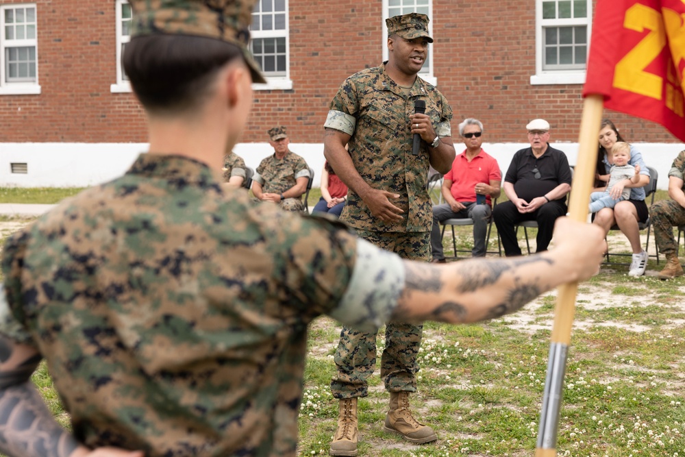 2d LAR Change of Command