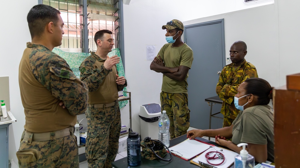 MRF-D 24.3: U.S. Sailors, PNGDF provide medical support during HADR exercise