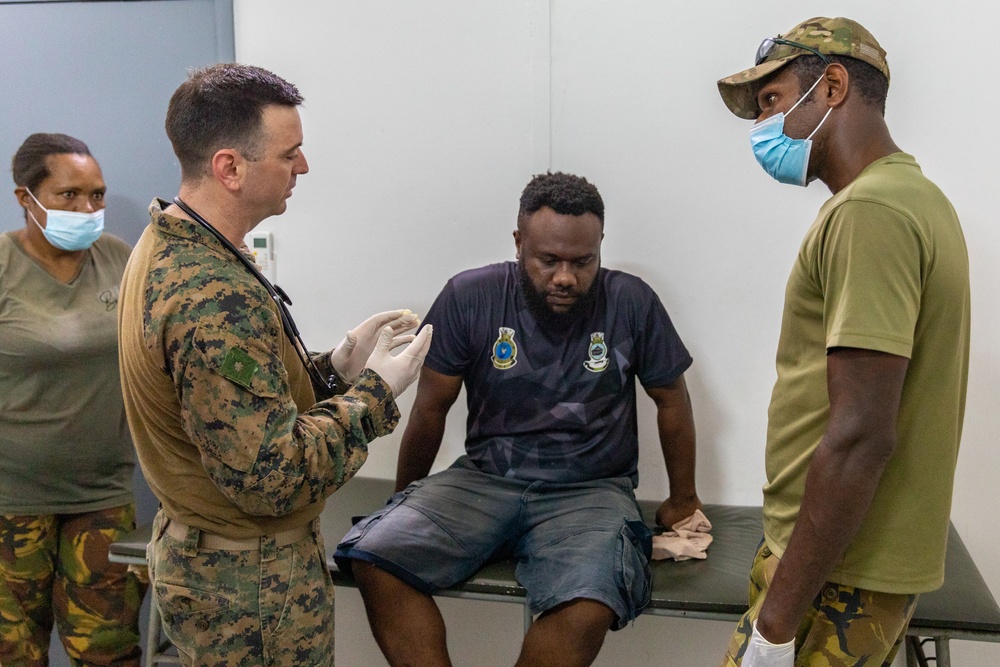 MRF-D 24.3: U.S. Sailors, PNGDF provide medical support during HADR exercise