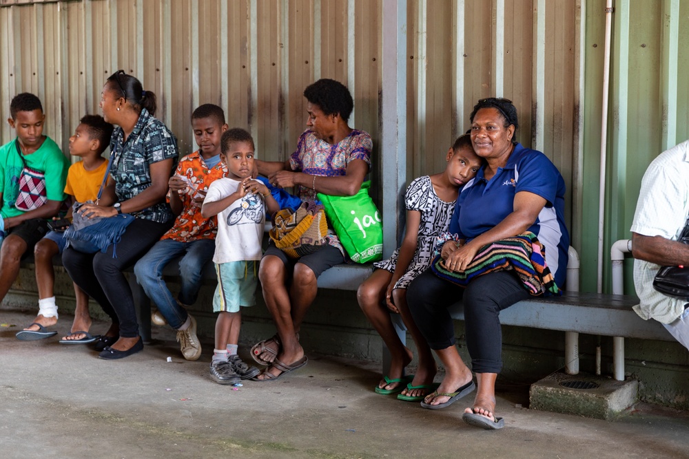 MRF-D 24.3: U.S. Sailors, PNGDF provide medical support during HADR exercise