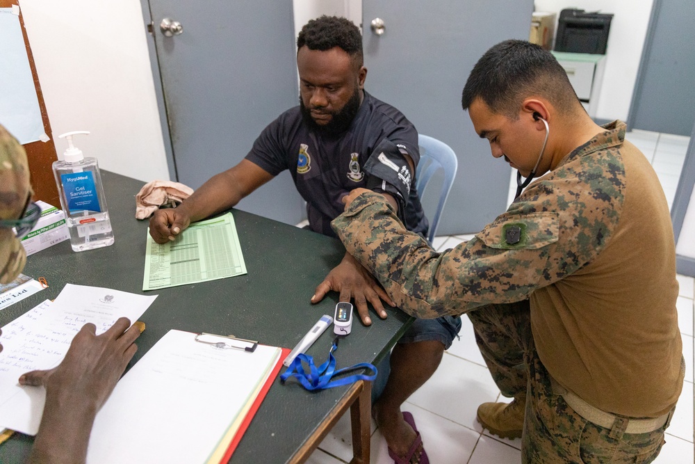 MRF-D 24.3: U.S. Sailors, PNGDF provide medical support during HADR exercise