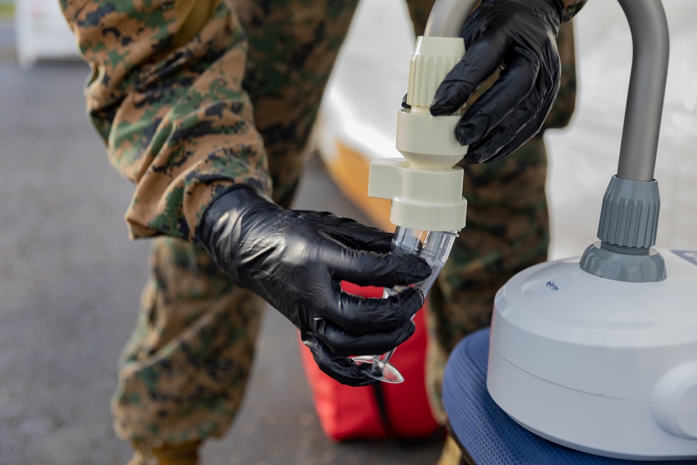 DVIDS - Images - MRF-D 24.3: U.S. Navy entomologist collects bacteria ...