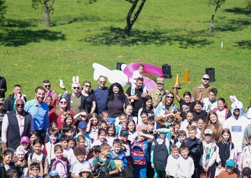 Soldiers Take Part in Third Annual ASA-Black Sea Orthodox Easter Egg Hunt