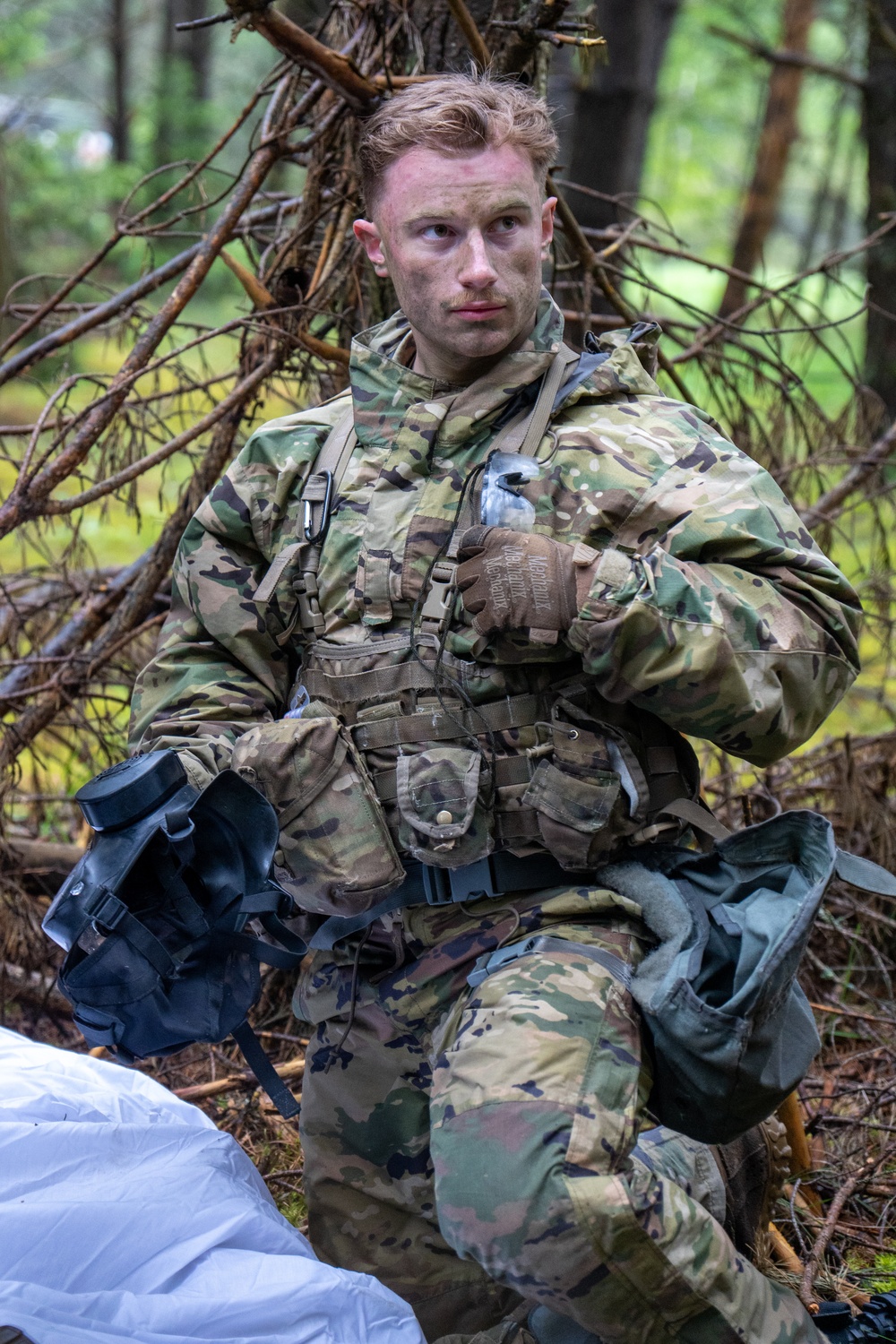 DVIDS - Images - V Corps Best Squad Competition CBRN Lane [Image 5 of 10]