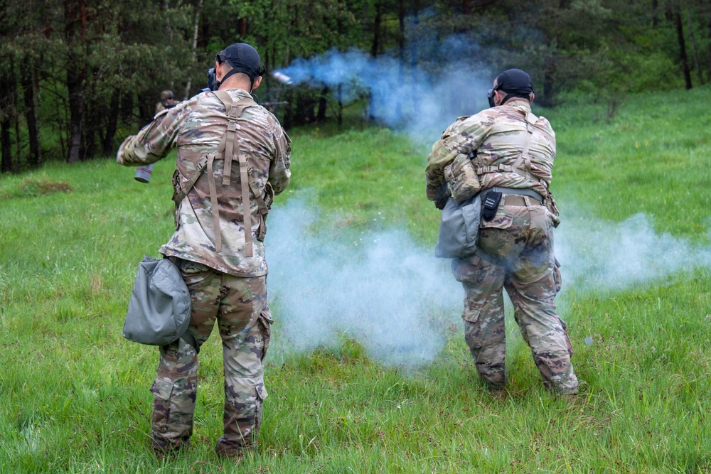 V Corps Best Squad Competition CBRN Lane