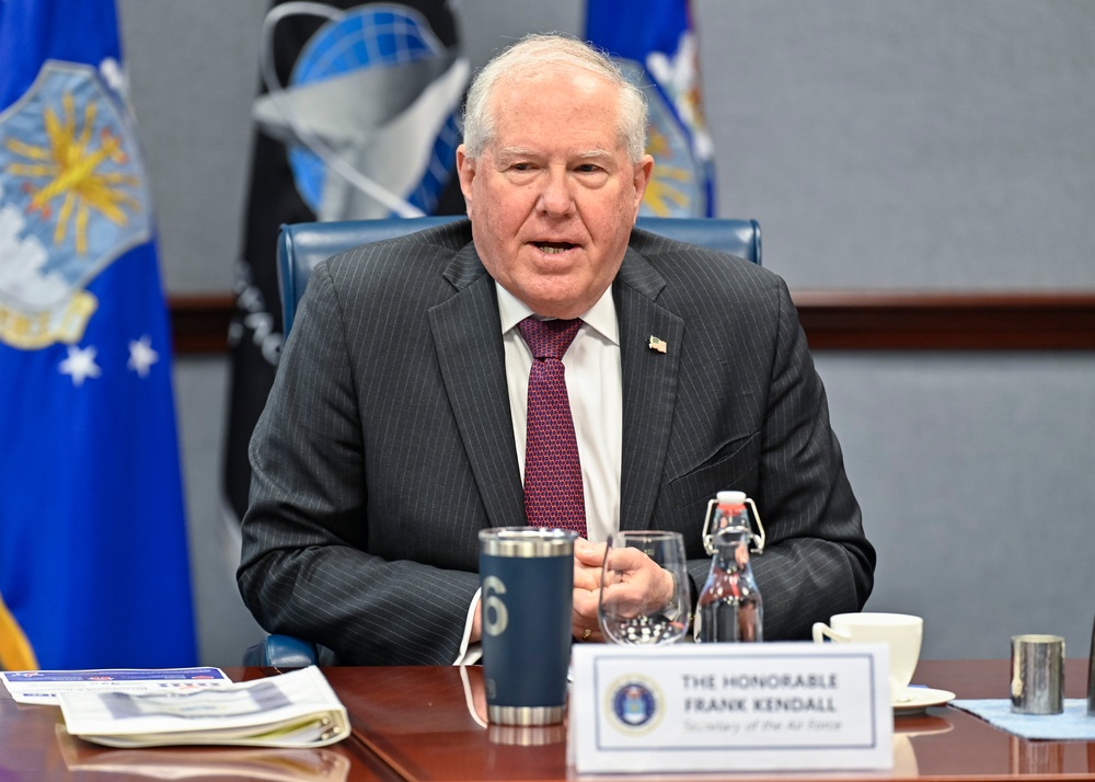 SecAF Kendall, PTDO USecAF Jones, CSAF Allvin, VCSO Guetlein host veteran and military service organization roundtable