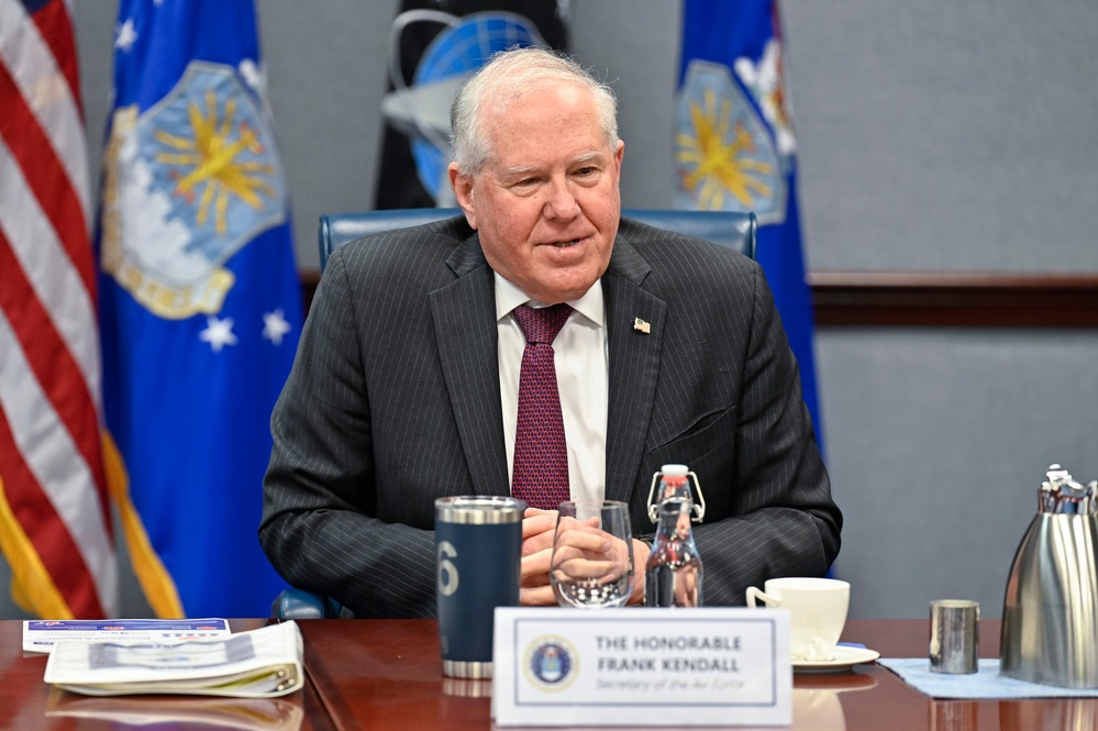SecAF Kendall, PTDO USecAF Jones, CSAF Allvin, VCSO Guetlein host veteran and military service organization roundtable