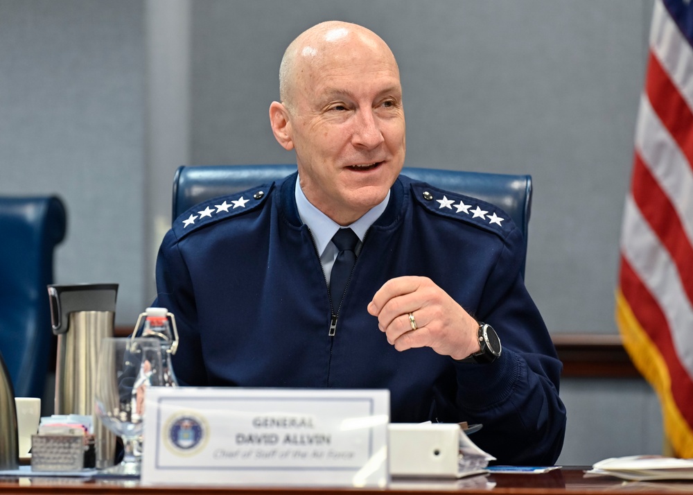 SecAF Kendall, PTDO USecAF Jones, CSAF Allvin, VCSO Guetlein host veteran and military service organization roundtable