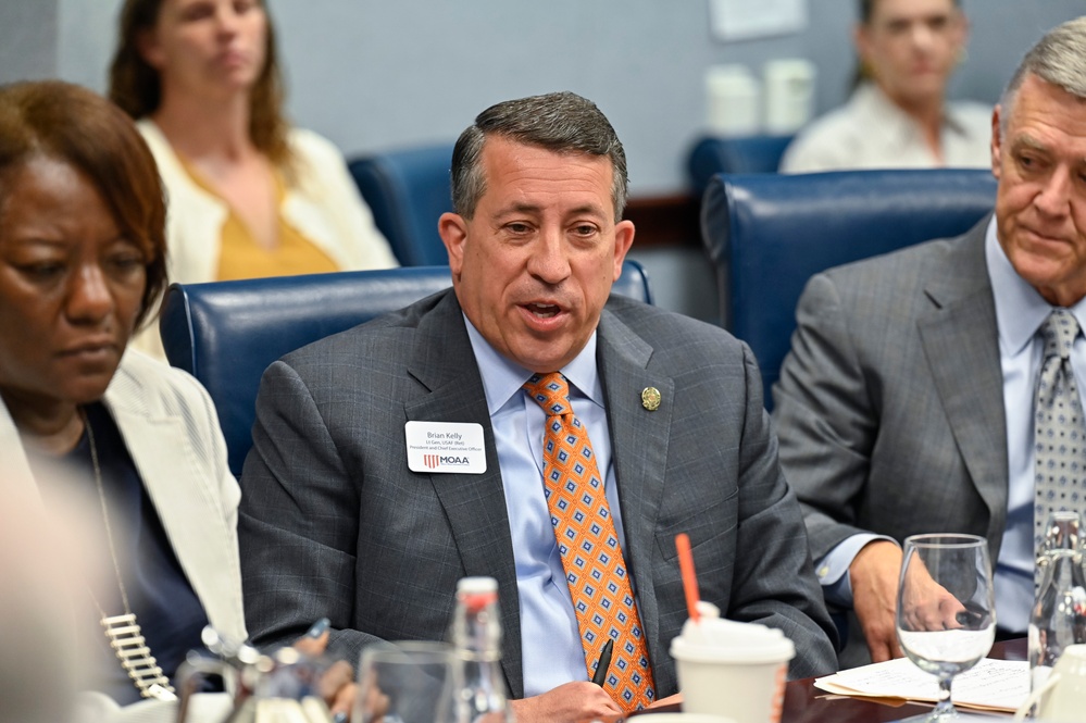 SecAF Kendall, PTDO USecAF Jones, CSAF Allvin, VCSO Guetlein host veteran and military service organization roundtable
