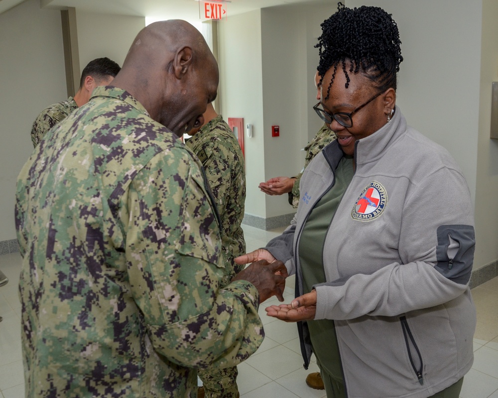 NMRTU Bahrain Nurses, HMs Receive Blessing of the Hands