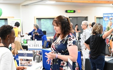 Candidates Put Best Foot Forward During Military Spouse Career and Resource Fair
