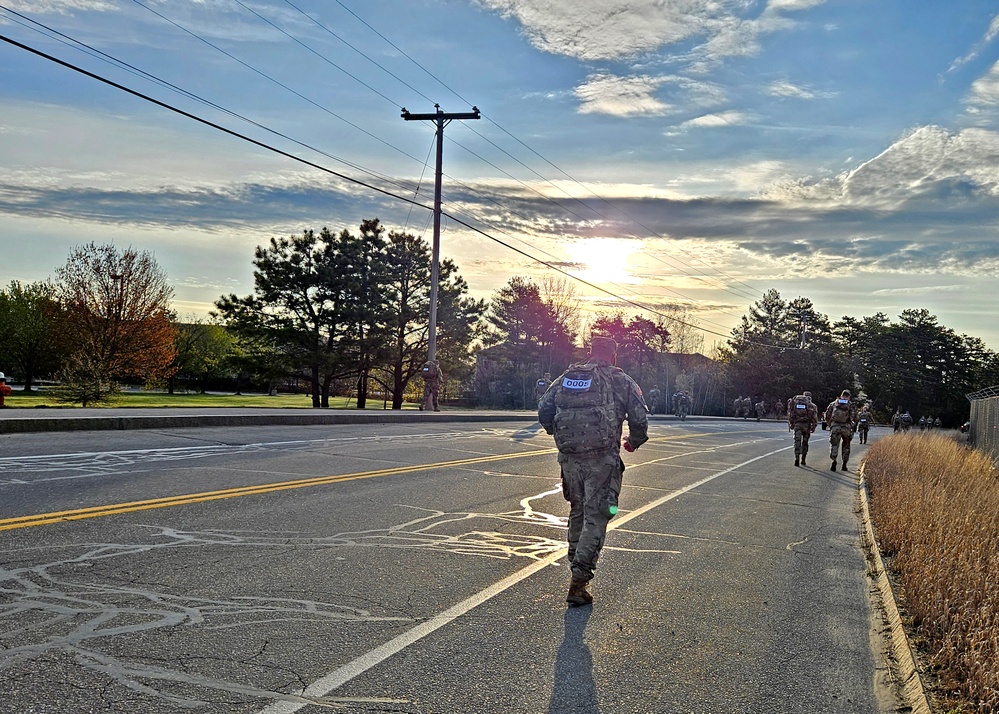 NH Army National Guard hosts Norwegian Foot March