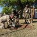 African Land Forces Summit 2024 participants plant trees