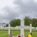 US Coast Guard in Europe visits the grave of World War II Coast Guardsman