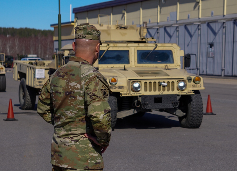 21st Theater Sustainment Command provides critical logistical node operations in Sweden.