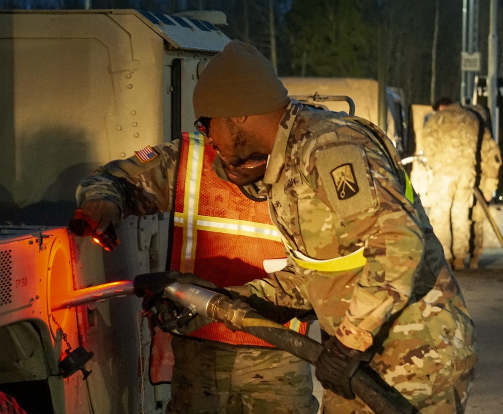 21st Theater Sustainment Command provides critical logistical node operations in Sweden.