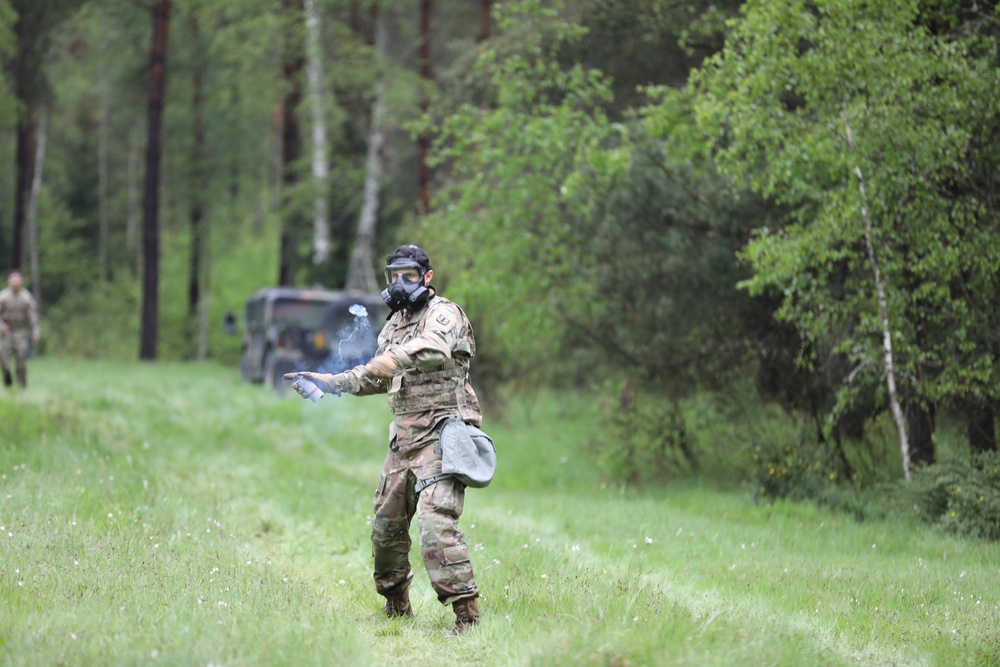 V Corps Best Squad Competition CBRN Lane