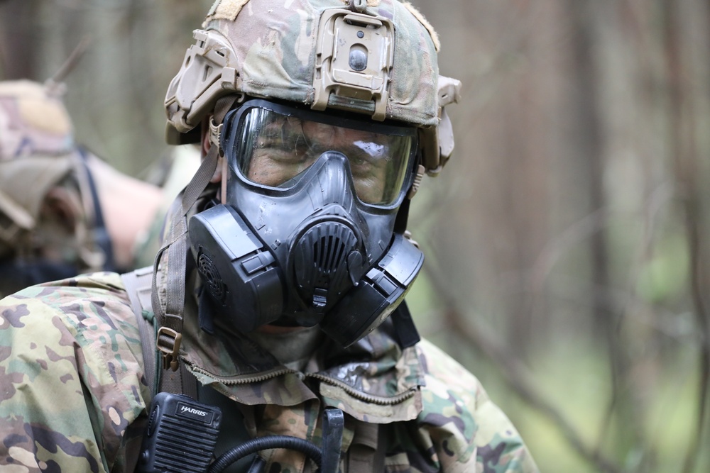 V Corps Best Squad Competition CBRN Lane