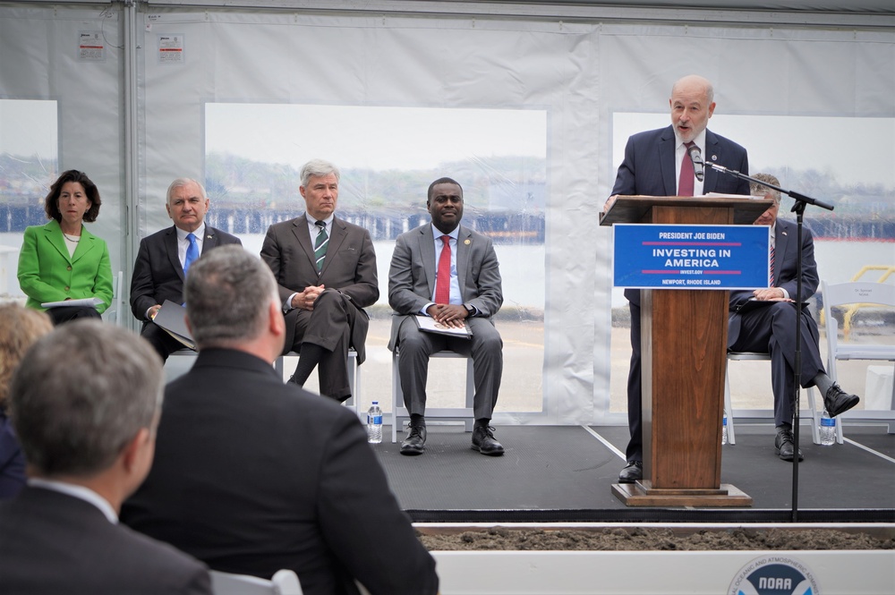 NOAA Breaks Ground For New Center At Naval Station Newport