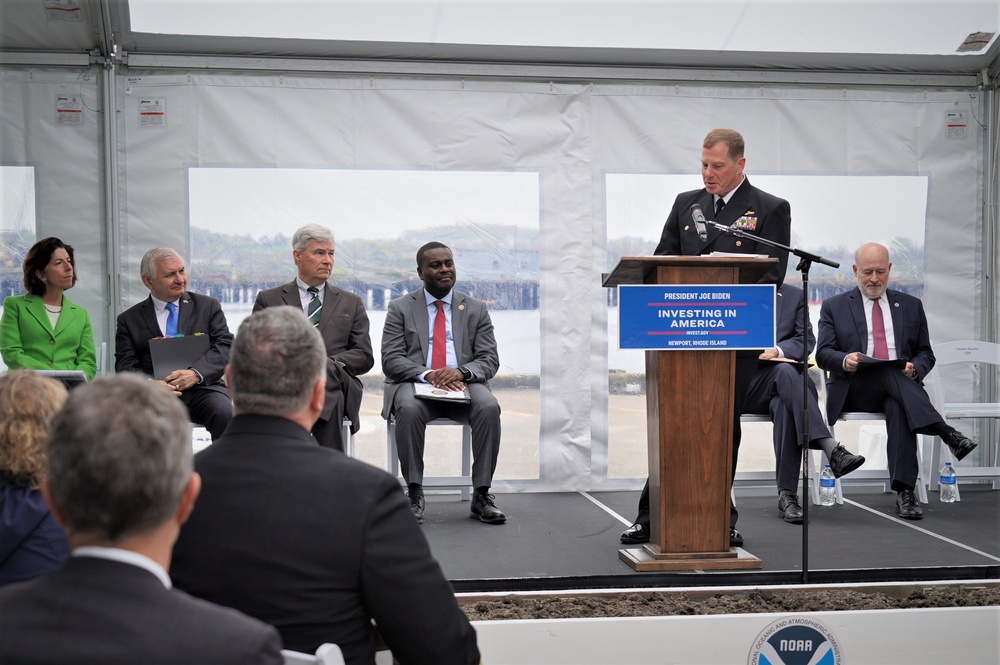 NOAA Breaks Ground For New Center At Naval Station Newport