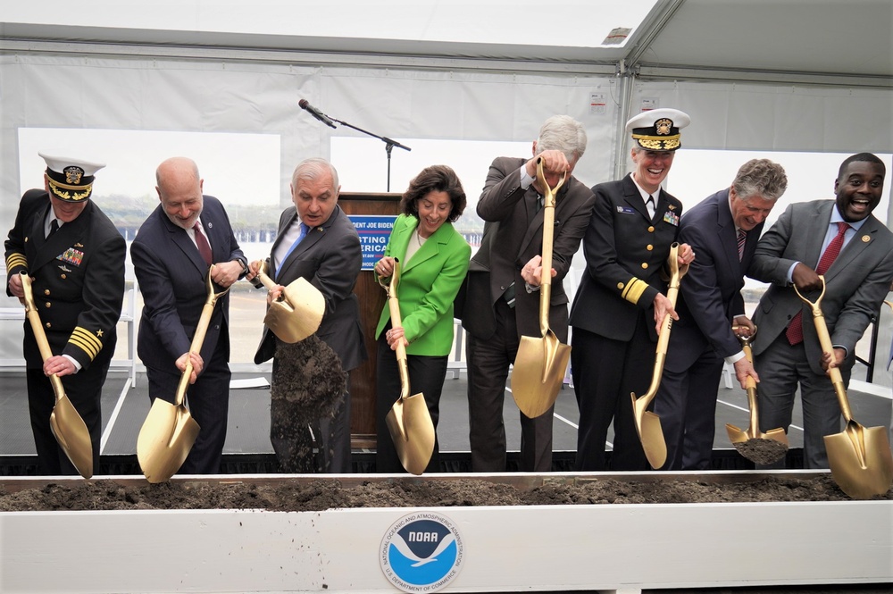 NOAA Breaks Ground For New Center At Naval Station Newport