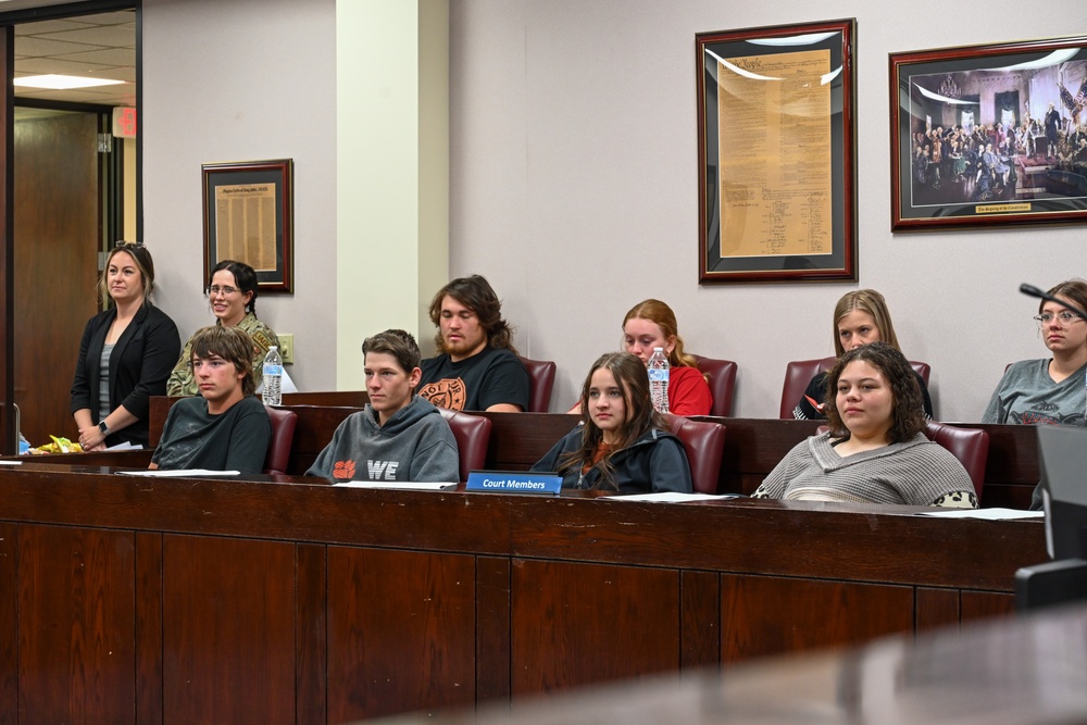 Mock Trial for Mangum High School celebrates National Law Day