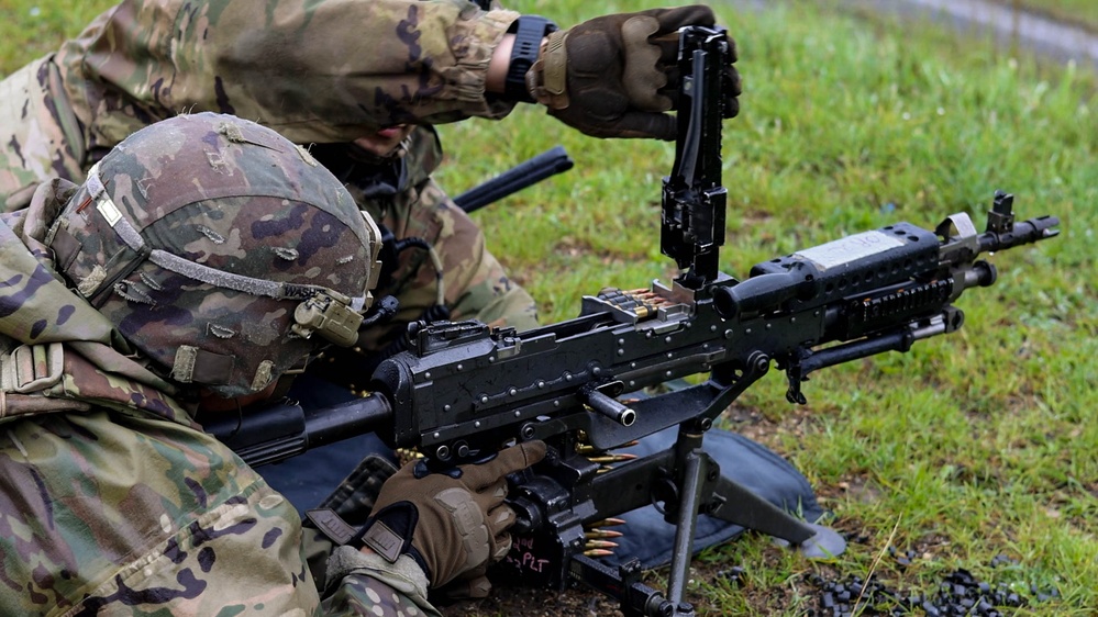 V Corps Best Squad Competition Support by Fire Range