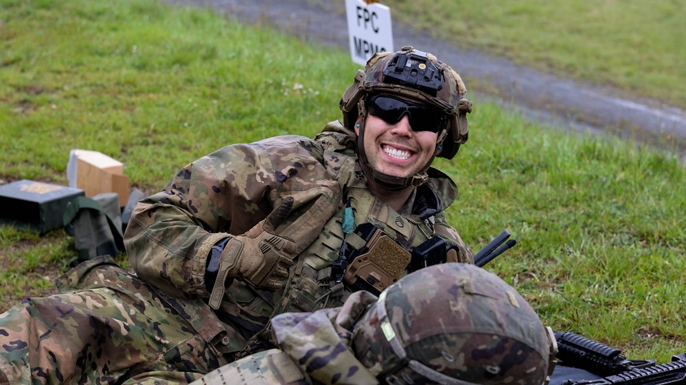 V Corps Best Squad Competition Support by Fire Lane