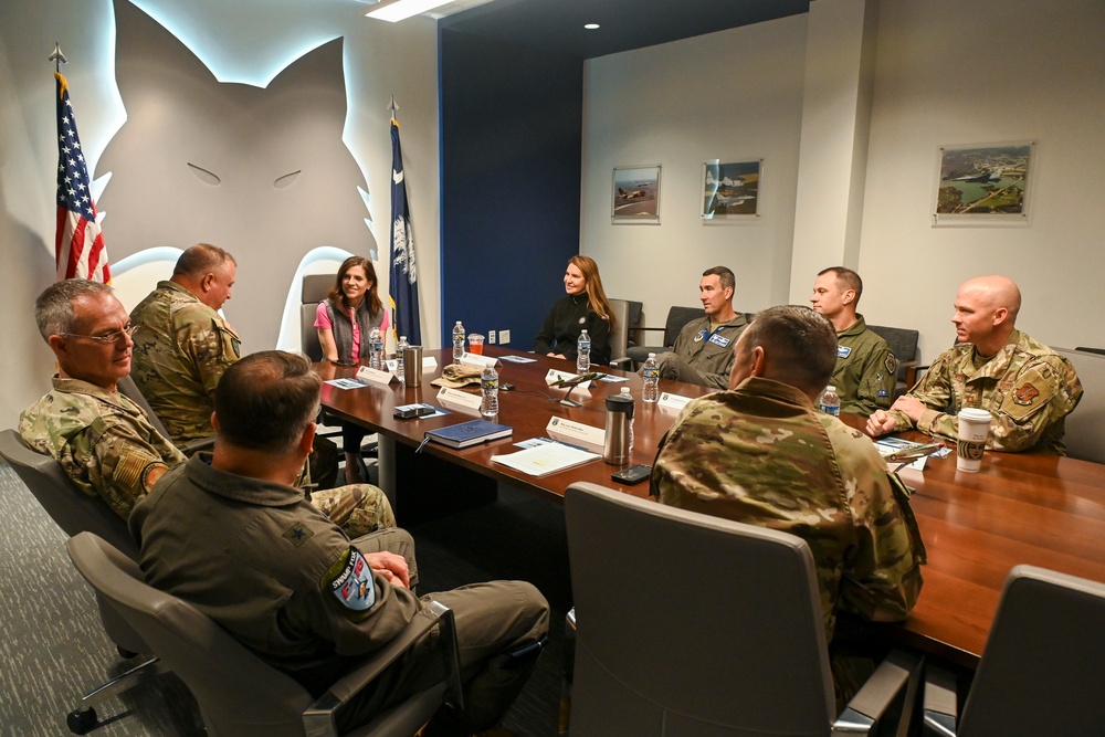 Congresswoman Nancy Mace visits McEntire Joint National Guard Base