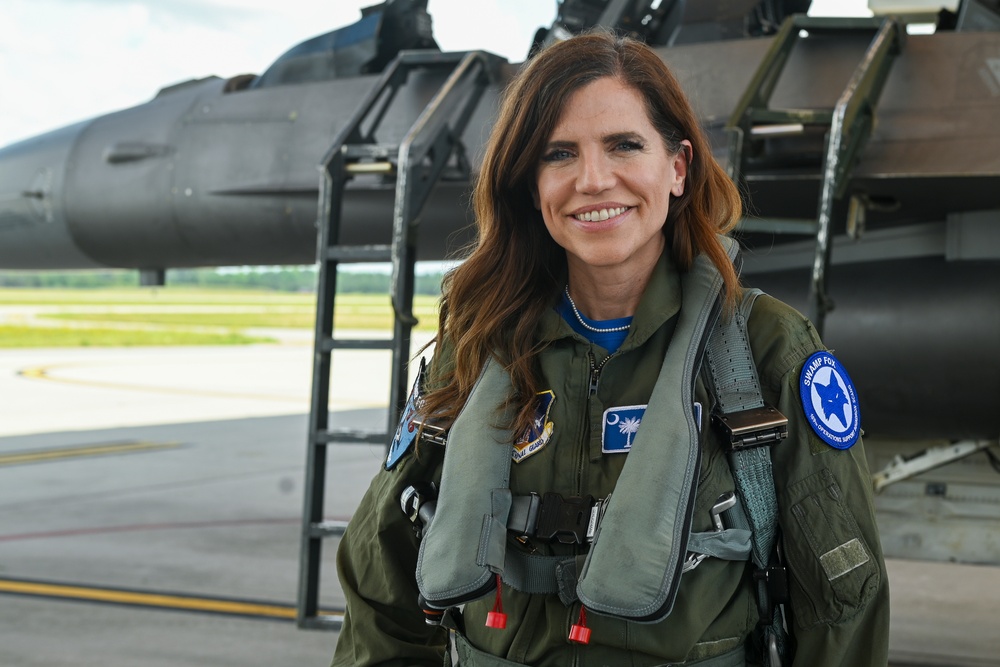 Congresswoman Nancy Mace visits McEntire Joint National Guard Base