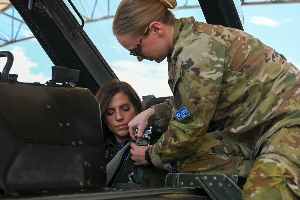 Congresswoman Nancy Mace visits McEntire Joint National Guard Base