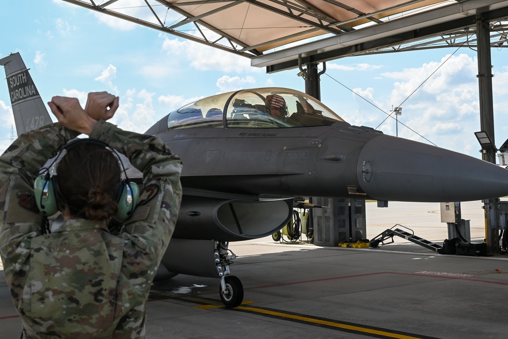 Congresswoman Nancy Mace visits McEntire Joint National Guard Base