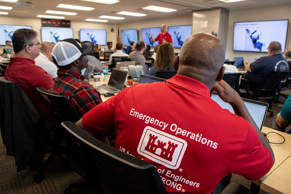 Operation Blue Roof training prepares district employees for upcoming hurricane season