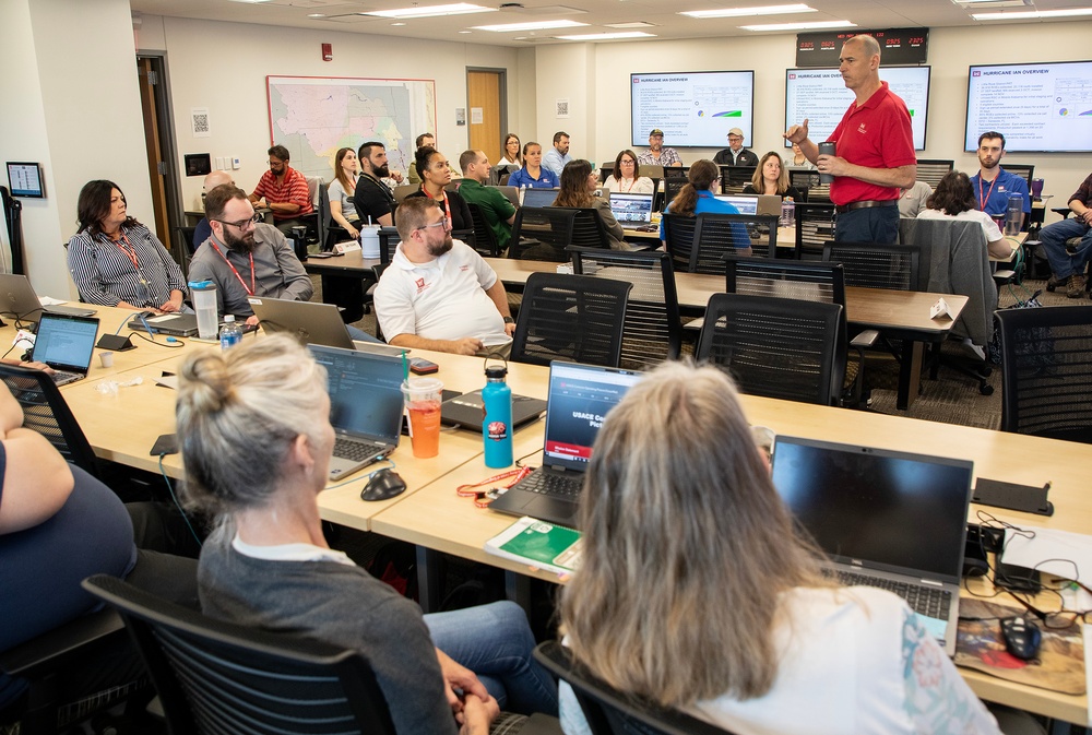Operation Blue Roof training prepares district employees for upcoming hurricane season