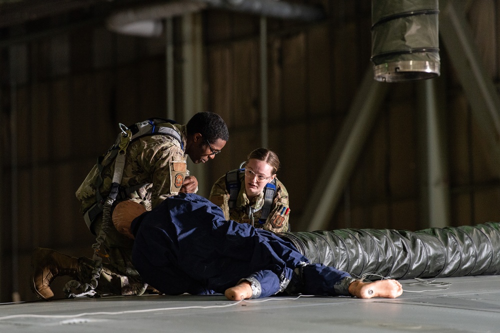 Dover Fire Department train with Dover AFB first responders