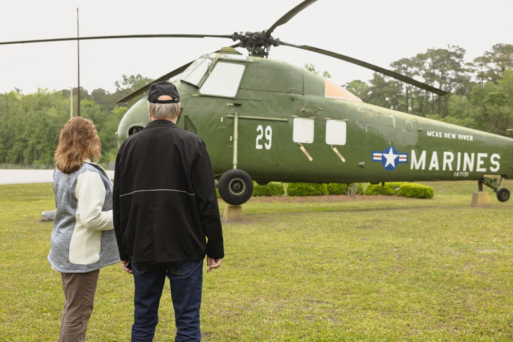 Vietnam War Veterans Tour on MCAS New River