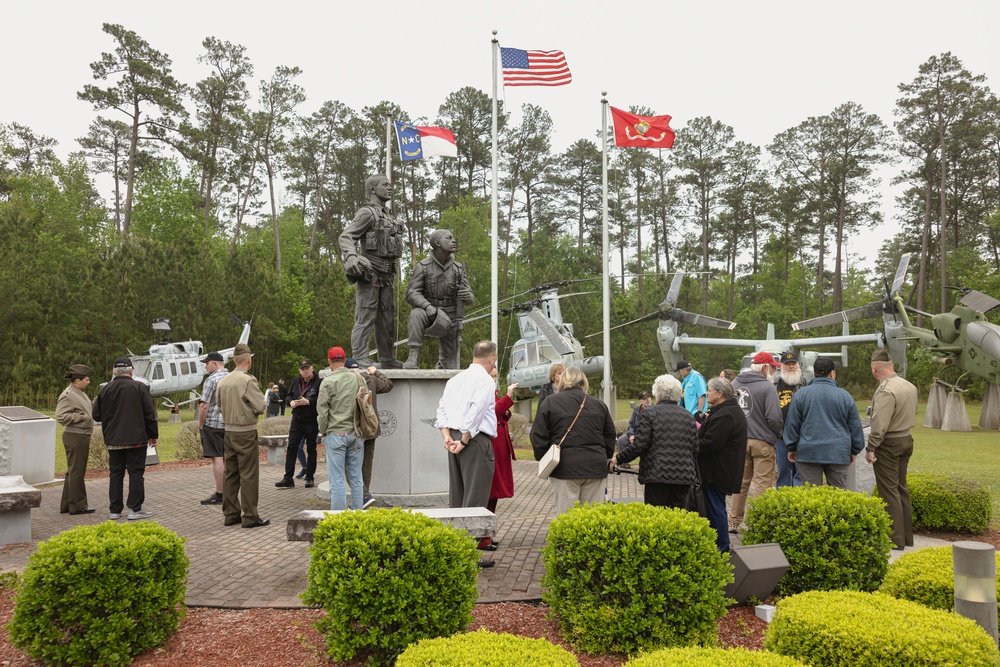 Vietnam War Veterans Tour on MCAS New River