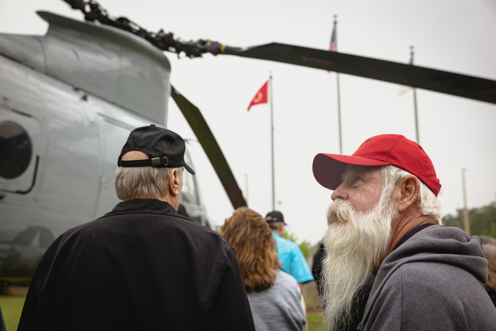 Vietnam War Veteran Tour on MCAS New River