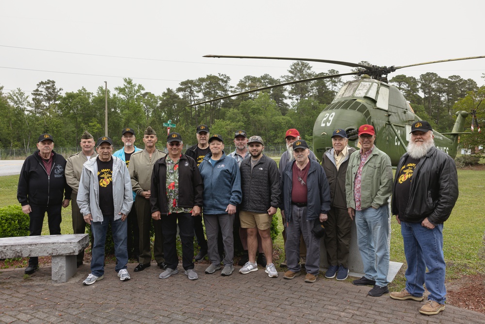 Vietnam War Veterans Tour on MCAS New River