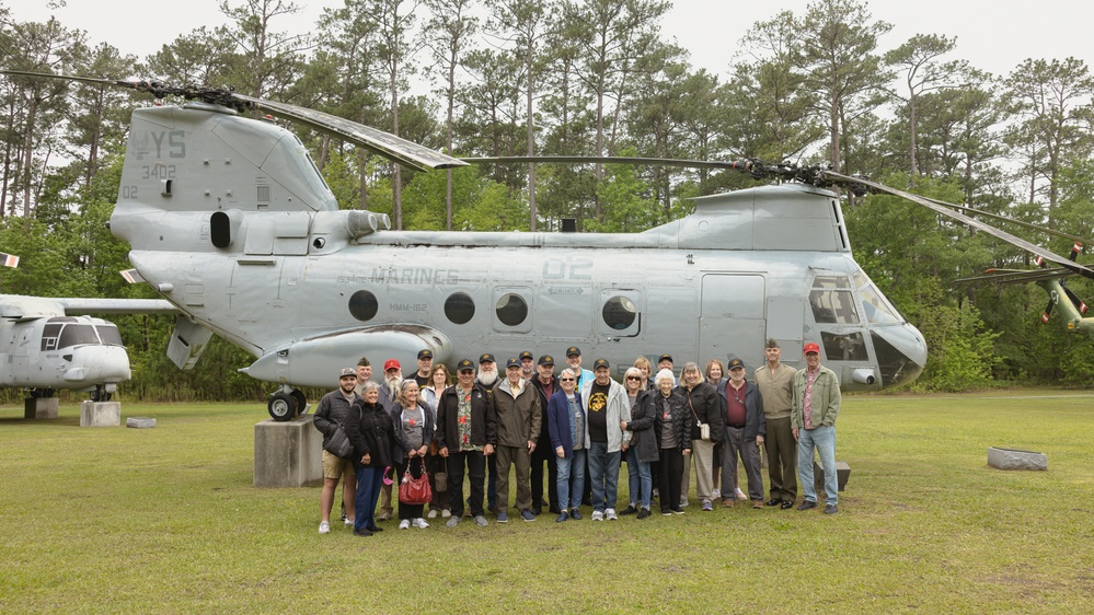 Vietnam War Veterans Tour on MCAS New River