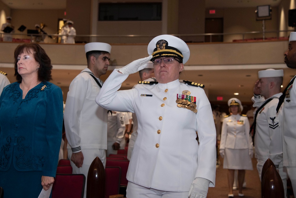 EMF Bethesda holds a change of command ceremony