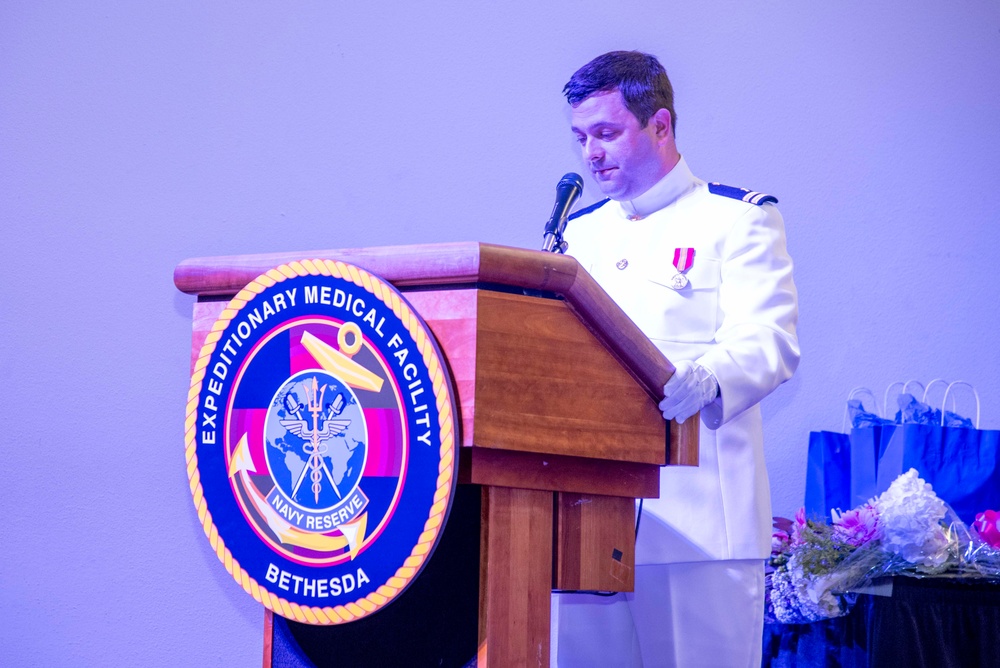 EMF Bethesda holds a change of command ceremony